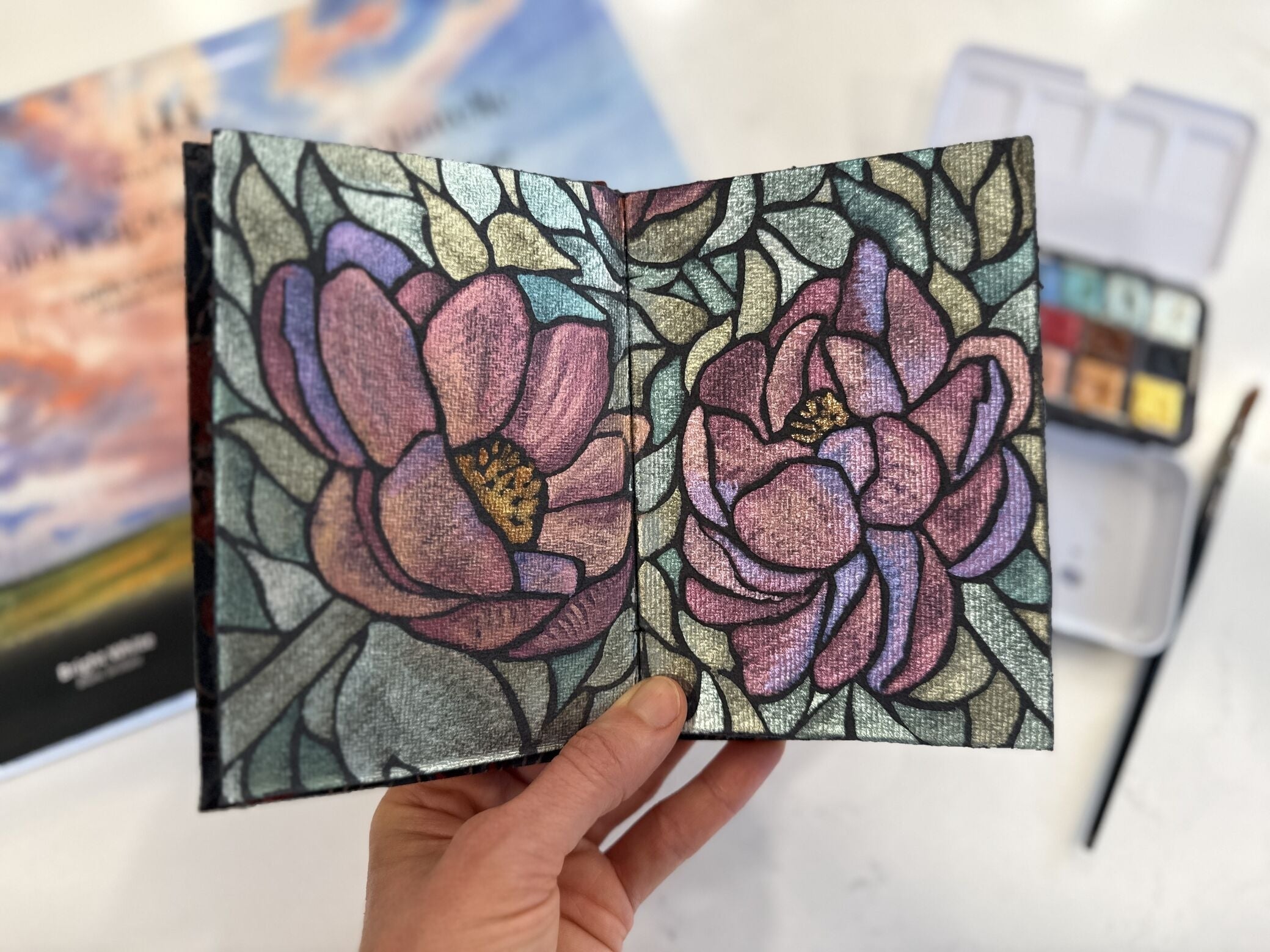 How Shimmer Watercolors Revived My Creative Play