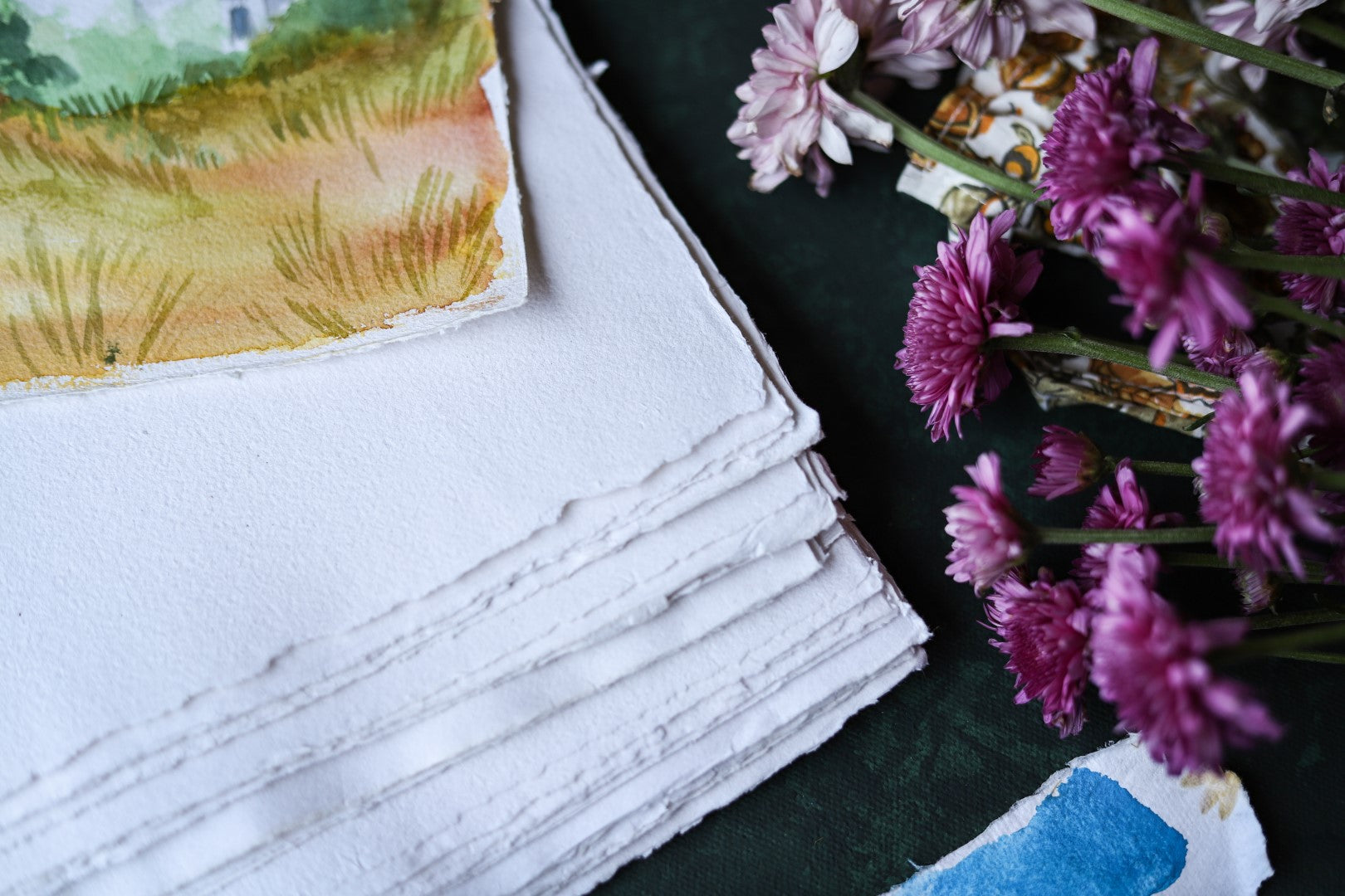 WATERCOLOR PAPER STACKS