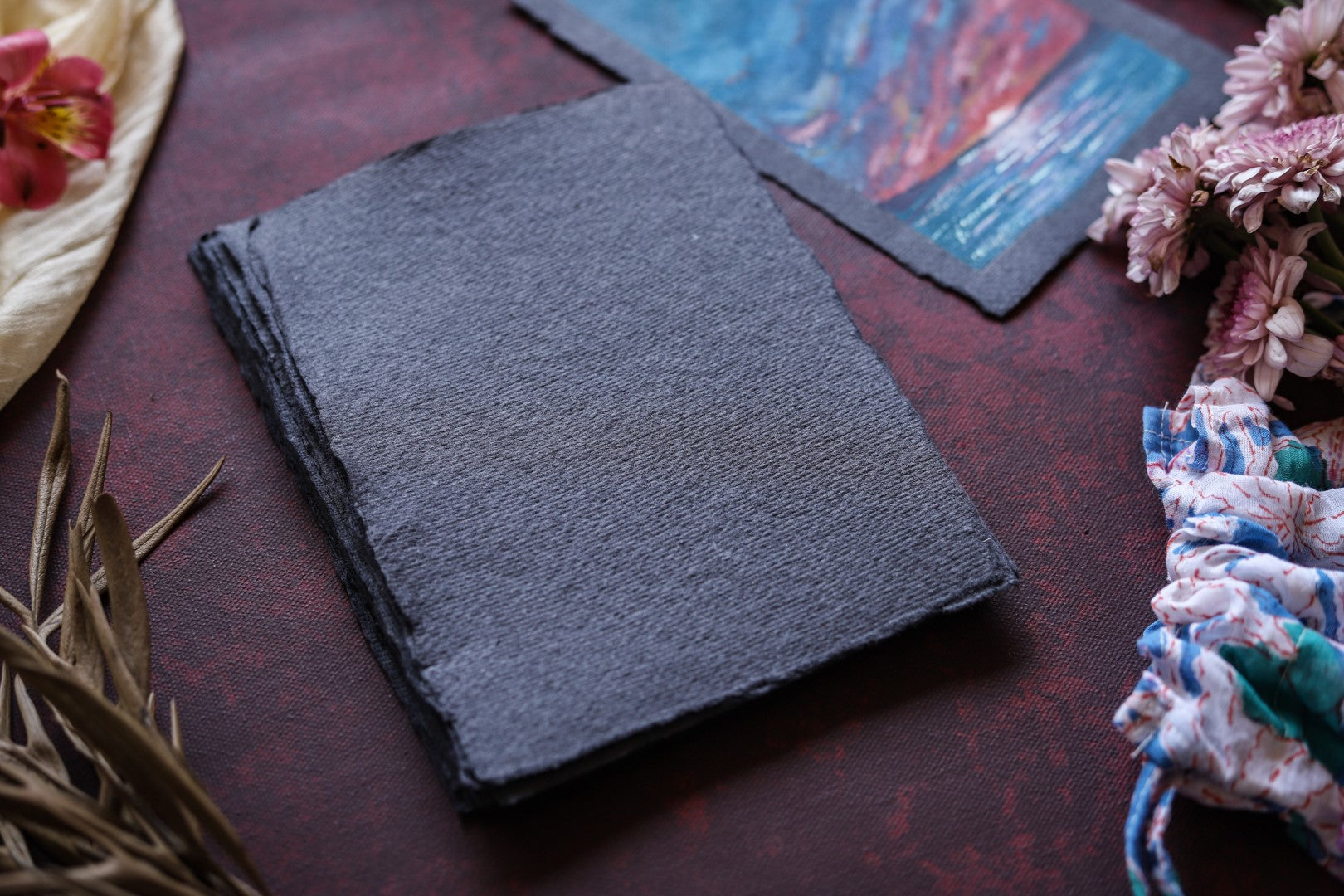 BLACK PAPER STACKS
