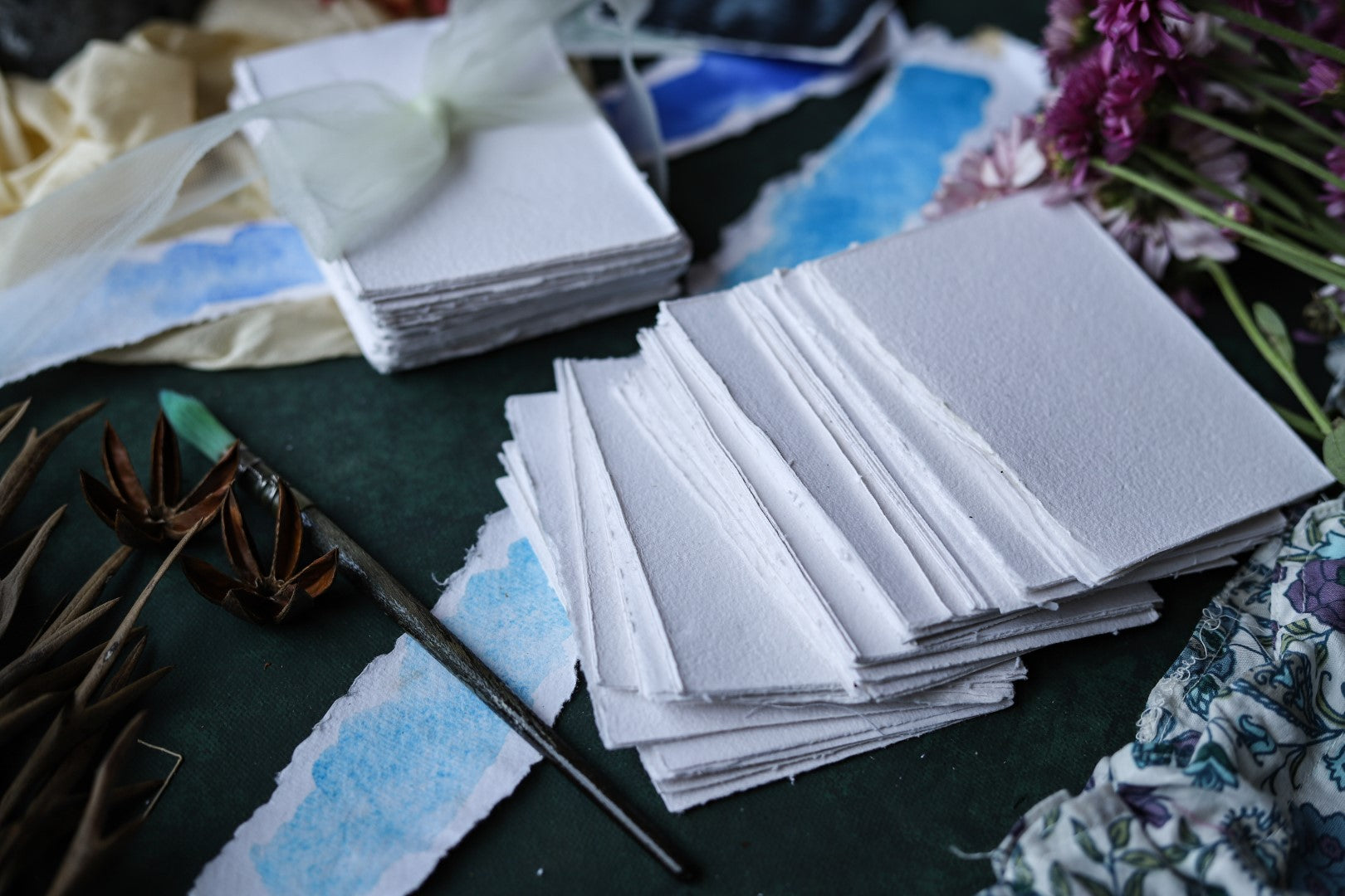 WATERCOLOR PAPER STACKS