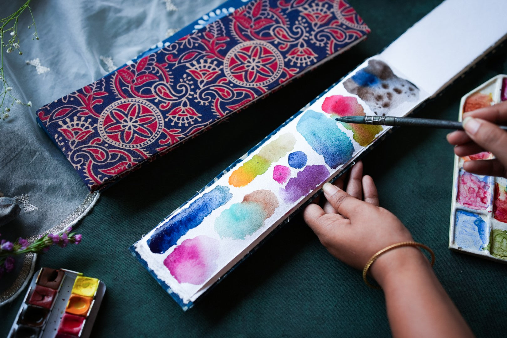 blue-pine-arts-handmade-paper-sketchbooks-artisanal-fabric-watercolor-journal-ajrak-dabu-swatchbook-73.jpg