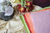 COLORED PAPER STACKS