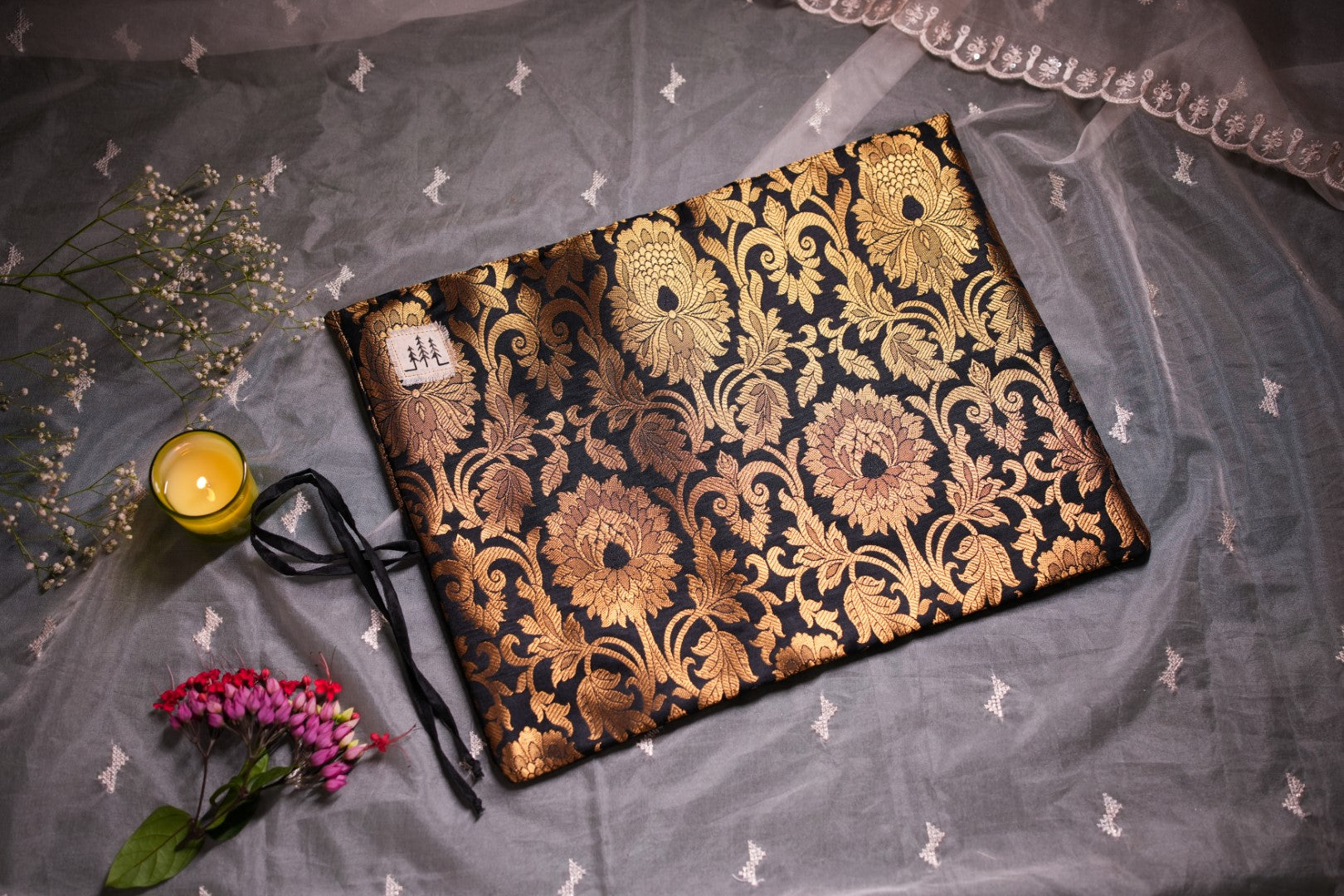 BRUSHROLLS - BANARASI BROCADE SILK