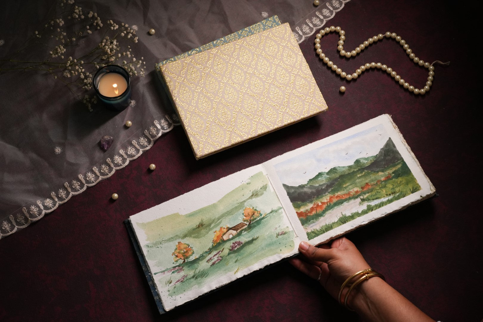 WATERCOLOR SKETCHBOOKS - THAI SILK COLLECTION
