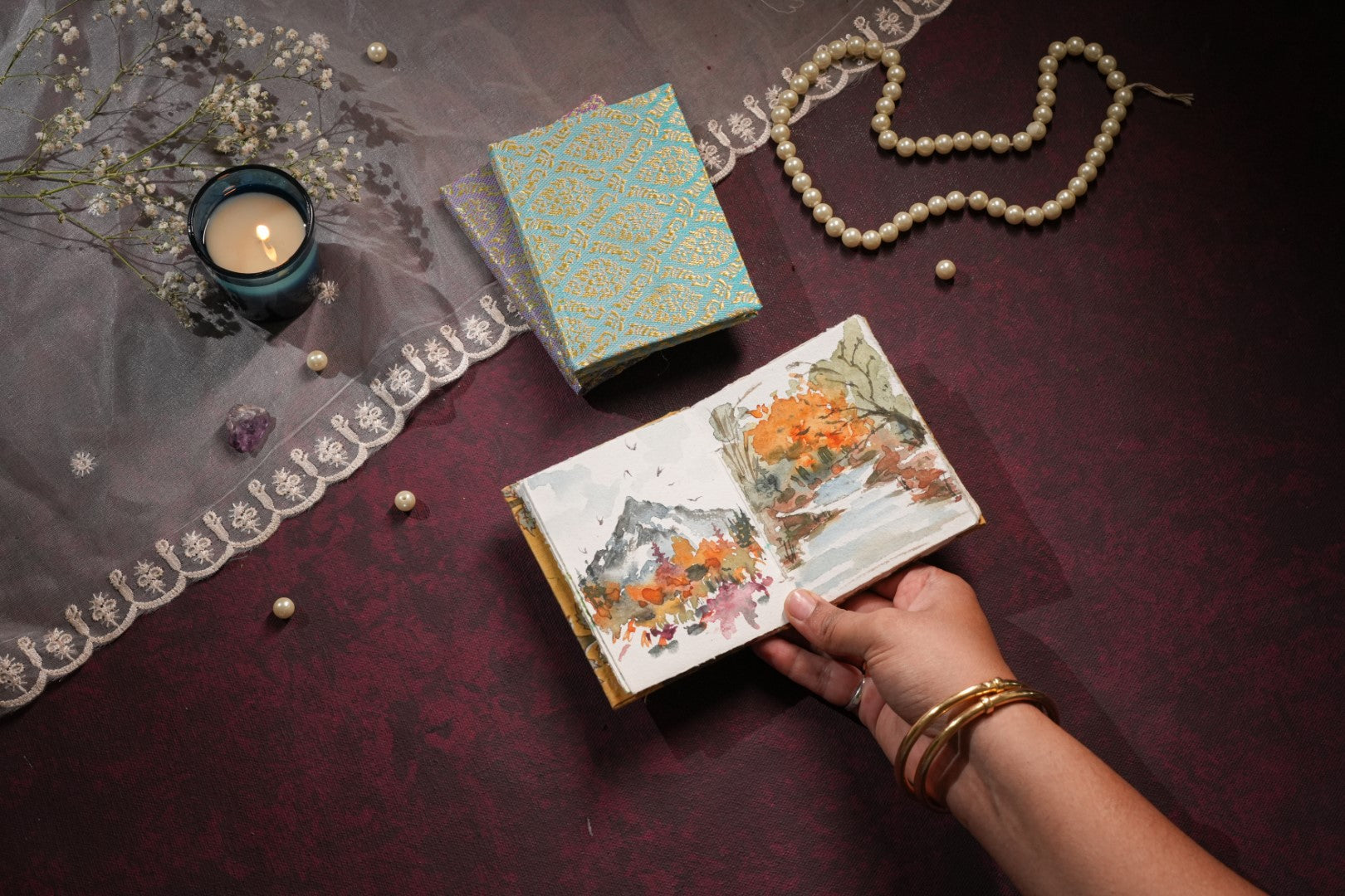 WATERCOLOR SKETCHBOOKS - THAI SILK COLLECTION