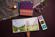 WATERCOLOR SKETCHBOOKS - PAITHANI SILK COLLECTION