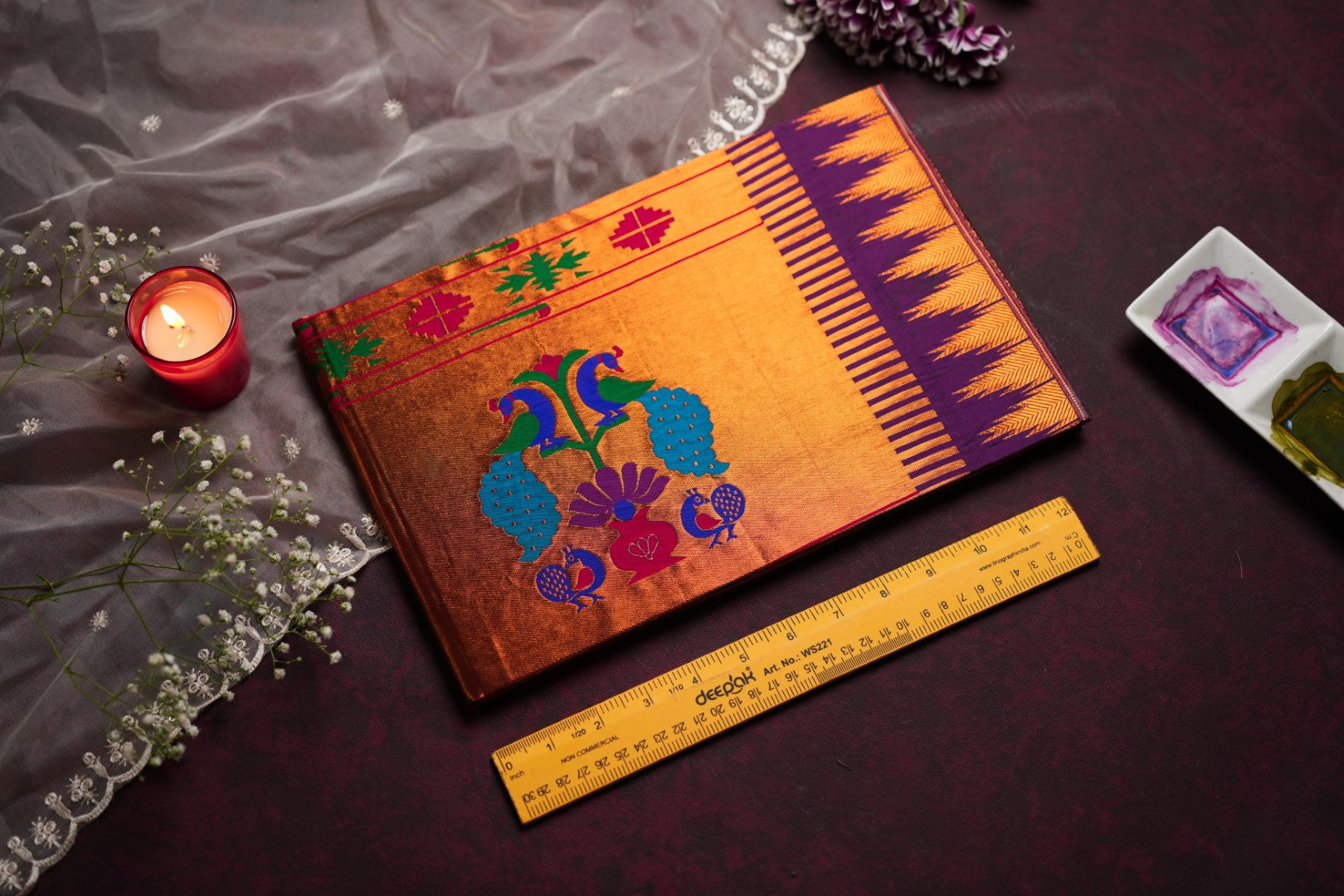 WATERCOLOR SKETCHBOOKS - PAITHANI SILK COLLECTION