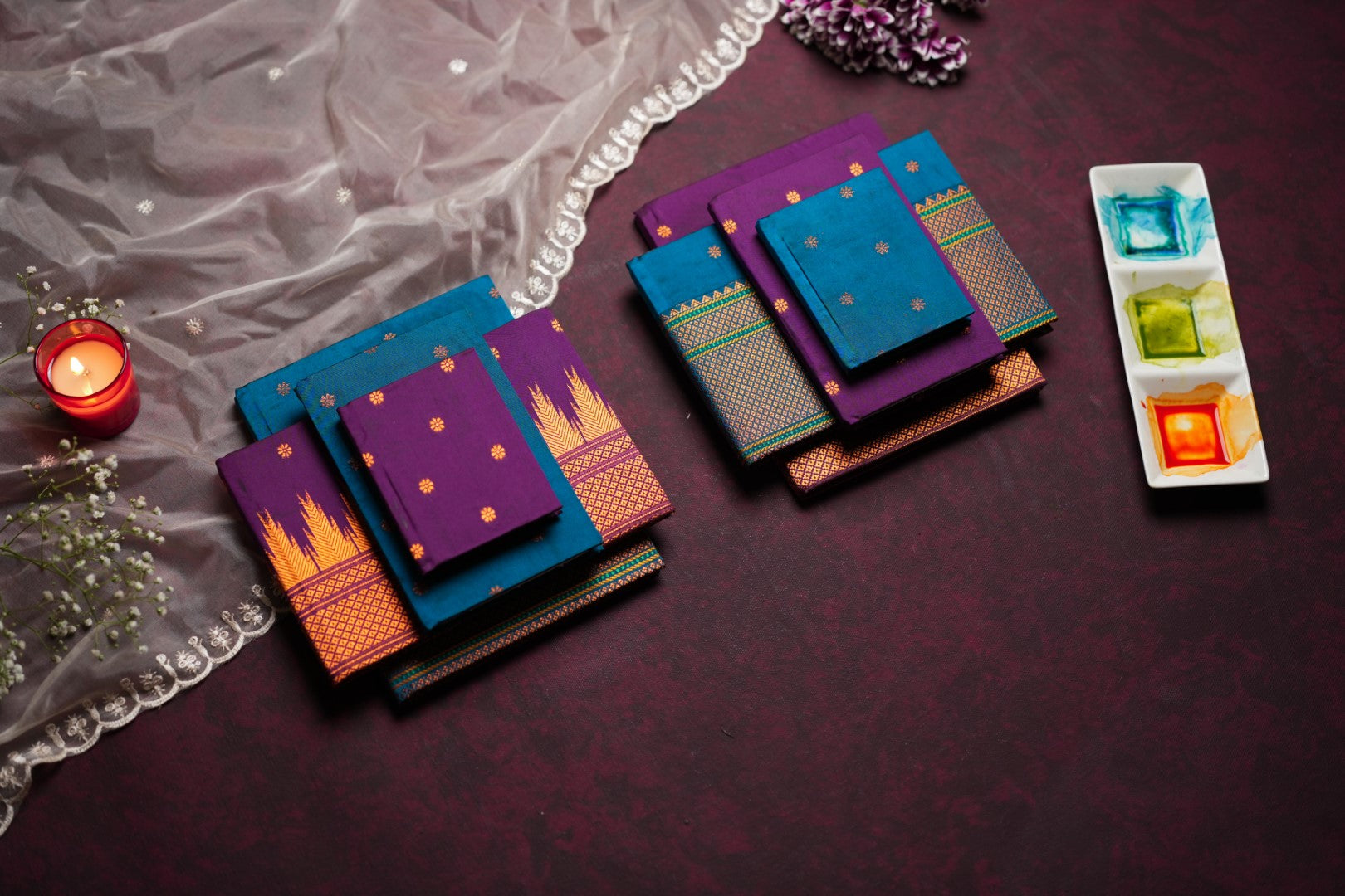 SKETCHBOOK BUNDLE - PAITHANI SILK COLLECTION