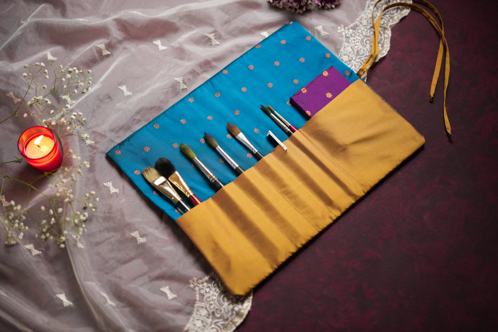 BRUSHROLLS - PAITHANI SILK COLLECTION