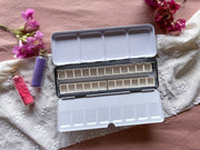Watercolor Tin Palettes - With Half Pans