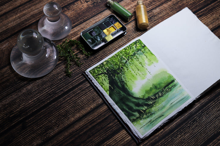 Gilded Greens Palette