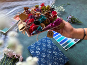 PRE ORDER - ADVENT CALENDAR - 24 Paint Pans in Silk Bags & Watercolor Sketchbook | LIMITED EDITION