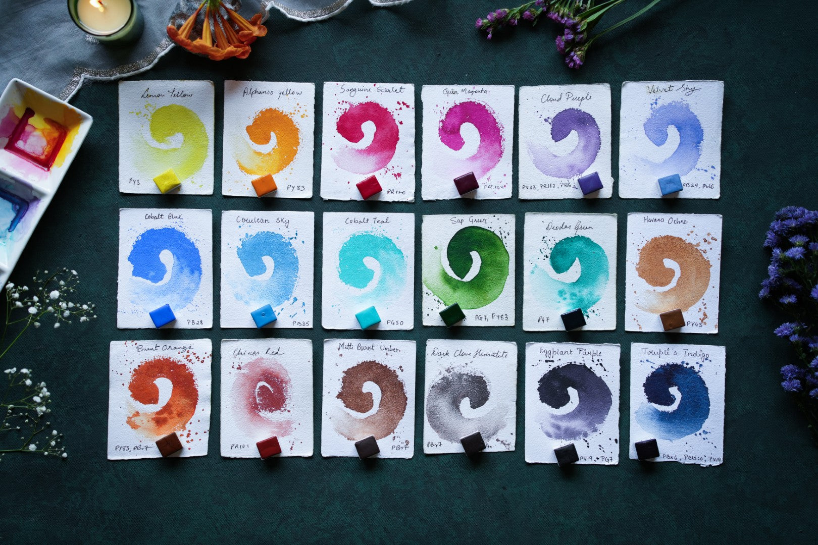 TRUPTI'S PLEIN AIR WATERCOLOR PALETTE