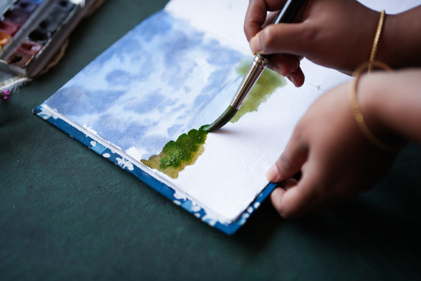 WATERCOLOR SKETCHBOOKS - PAITHANI SILK COLLECTION