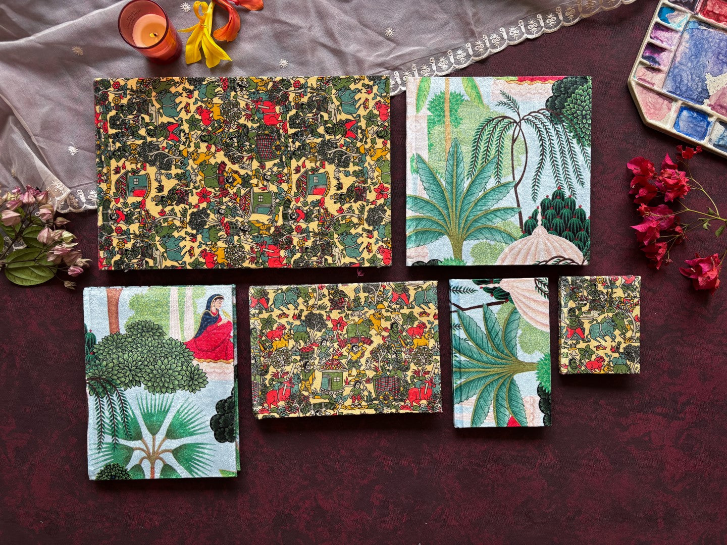 WATERCOLOR SKETCHBOOKS - MADHUBANI PRINT COLLECTION