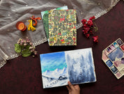 WATERCOLOR SKETCHBOOKS - MADHUBANI PRINT COLLECTION