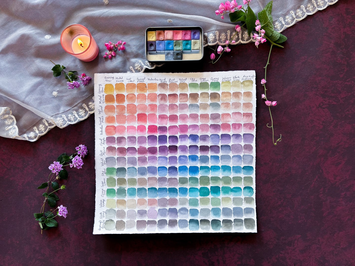 ALL PASTELS PALETTE – Blue Pine Arts