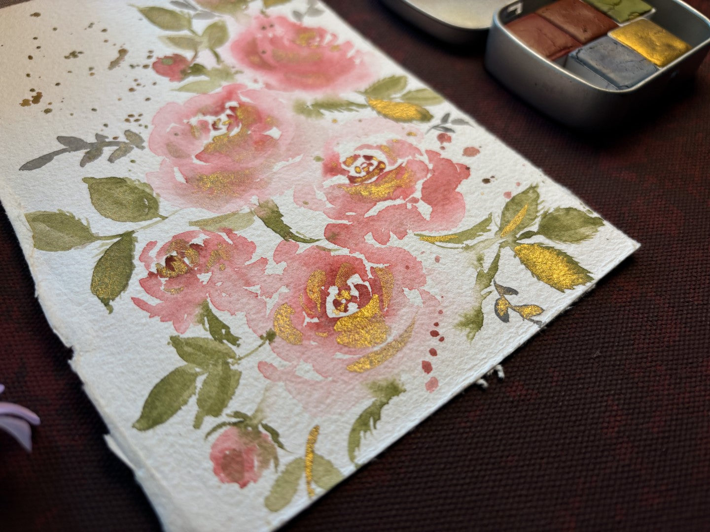Vintage Roses Palette