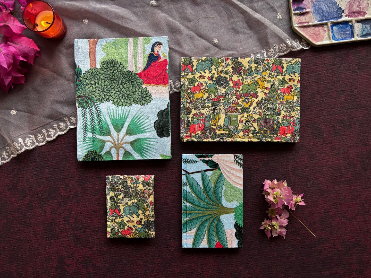 SKETCHBOOK BUNDLE - MADHUBANI PRINT COLLECTION